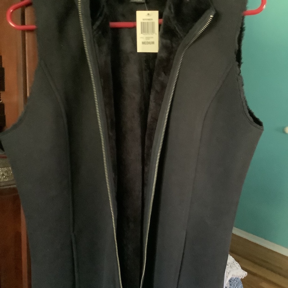 Black womens vest